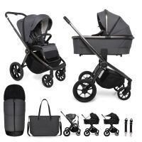 Kombinovaný kočárek Muuvo Quick SE 2 - Diamond Graphite