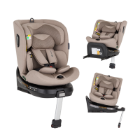 Autosedačka PETITE&MARS Twistguard Pro i-Size Grey Air 40-150 cm(0-36 kg)