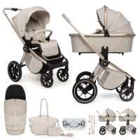 Kombinovaný kočárek Muuvo Quick Boho 2v1 - Beige