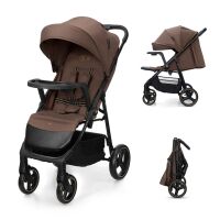 Kočárek sportovní KINDERKRAFT Trig 3 Tray - Velvet Mocca