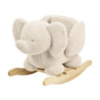 NATTOU Houpačka Teddy plyš 10m+ sloník ecru
