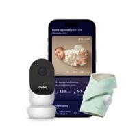 OWLET Dream Duo - chytrá ponožka Dream Sock a kamera Owlet Cam 2 bundle - Světle zelená