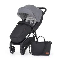 Sportovní kočárek Petite&Mars Royal 3 Black - Ultimate Grey 