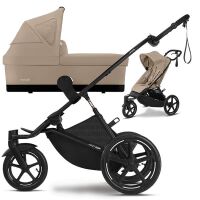 Kočárek CYBEX AVI SPIN + korbička Cot S 2v1 - Almond Beige