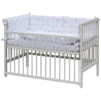 Dětská postýlka Scarlett s kompletní výbavou 120x60 cm - Luka