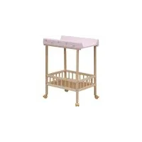 Přebalovací pult Scarlett Pája přírodní Eco - Slon Růžový