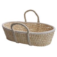 Ahojbaby Mojžíšův košík pro miminko Corn Natural bez matrace