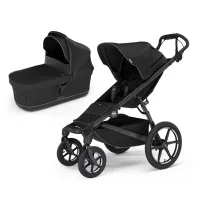 Kočárek Thule Urban Glide 4 Wheel + korbička Bassinet - Black  2025