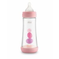 Kojenecká láhev Chicco Perfect 5 silikon - 300 ml dívka