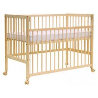 DĚTSKÁ POSTÝLKA SCARLETT DOMINIK BOROVICE STAHOVACÍ BOK - Přírodní