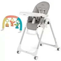 Peg Pérego Prima Pappa Follow Me + hrazda ZDARMA - Ice 