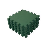 Baby Dan hrací podložka puzzle 90x90 cm - Dark Green 