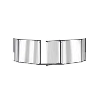 Univerzální prostorová zábrana BabyDan Carl XX Wide, černá 90cm - 278cm