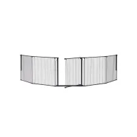 Univerzální prostorová zábrana BabyDan Carl XXX Wide, černá 90cm - 350cm
