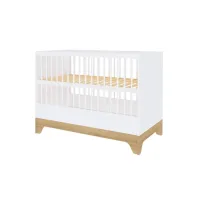 Postýlka Faktum Lumina White 60x120 cm