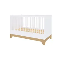 Variabilní postýlka Faktum Lumina White 70x140 cm