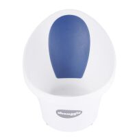 SHNUGGLE Vanička - Bílá s modrou opěrkou Stars