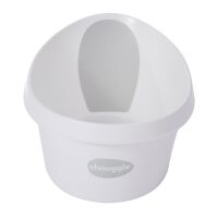 SHNUGGLE Vanička Toddler - bílá se světle šedou opěrkou