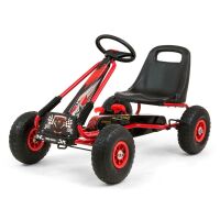 Dětská šlapací motokára Go-kart Milly Mally Thor - Červená