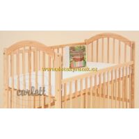 PROSTĚRADLO FROTÉ LUX  Scarlett 140 x 70 -Bílé