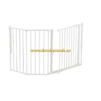 Prostorová zábrana BabyDan Flex M-White