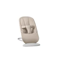 Lehátko BabyBjörn BEGIN - Sand Grey Woven
