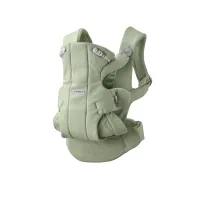 Dětské nosítko Babybjörn HOLD - Woven Light Green