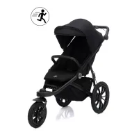 Sportovní kočárek Fillikid Jogger Run Air - Black melange