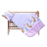 2DÍLNÉ POVLEČENÍ SCARLETT 90x120 cm - Nebula růžová