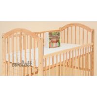 PROSTĚRADLO FROTÉ LUX 120 x 60-Bílé