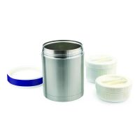 Nerezová termoska Nuvita 1l s 2 miskami