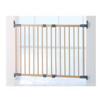 BabyDan Zábrana Flexi Fit kov 67-105,5 cm - Buk/silver