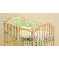 3DÍLNÁ SOUPRAVA DO POSTÝLKY SCARLETT MRÁČEK ZELENÁ