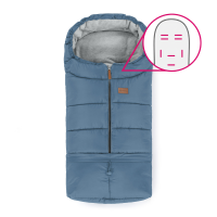 Zimní nastavitelný fusak 3v1 Petite&Mars Jibot - Ocean Blue