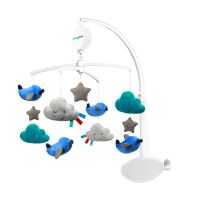 BabyOno hudební kolotoč 0m+ - Mráčky a letadla