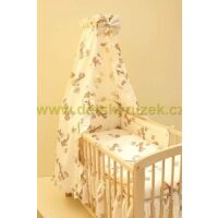 Povlečení Scarlett Žirafa-Béžová (3-díly)