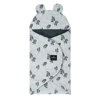 Zavinovačka Emitex UNI - Grey Blooms