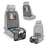 Zopa ochrana sedadla pod autosedačku s kapsou na tablet omyvatelná - Grey