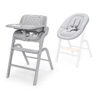 Dětská židlička ZOPA Inspira 2 + novorozenecký set - Oyster Grey