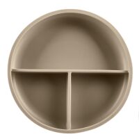 ZOPA Silikonový dělený talířek s přísavkou - Sand Beige