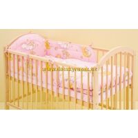 3DÍLNÁ SOUPRAVA DO POSTÝLKY SCARLETT MRÁČEK RŮŽOVÁ