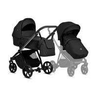 Kombinovaný kočárek 2v1 Tutis Mio3 + BLACK EDITION - Obsidian