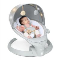 INGENUITY Lehátko s houpáním a vibrací Bounce & Sway – Pebble Shore