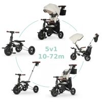 QPLAY Tříkolka Nova Deluxe 5v1 - Beige