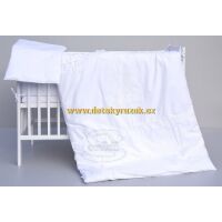 2DÍLNÉ POVLEČENÍ SCARLETT MĚSÍČEK BÍLÉ