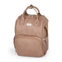 PETITE&MARS Batoh přebalovací na kočárek Jasper - Camel Beige
