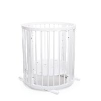 MIMIKO Postýlka kulatá 7v1 - Round White