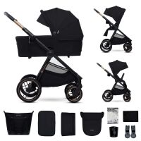 Kočárek kombinovaný  2v1 KINDERKRAFT Nea 2 - Midnight Black