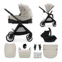 KINDERKRAFT Kočárek kombinovaný Vesto 2 3v1 - Beige