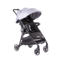 Kočárek Baby Monsters Kuki - tmavě šedý + pláštěnka ZDARMA